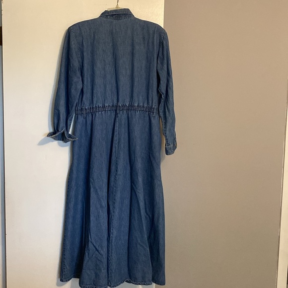 Vintage Orvis Women’s  Cotton Long Sleeve Dress - Picture 5 of 12